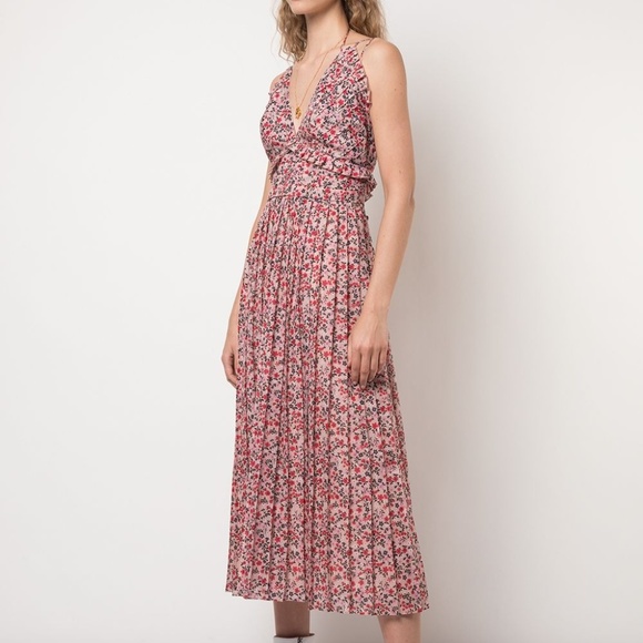 Robert Rodriguez Dresses & Skirts - ROBERT RODRIGUEZ Cayana Pleated Floral Dress NWT 6